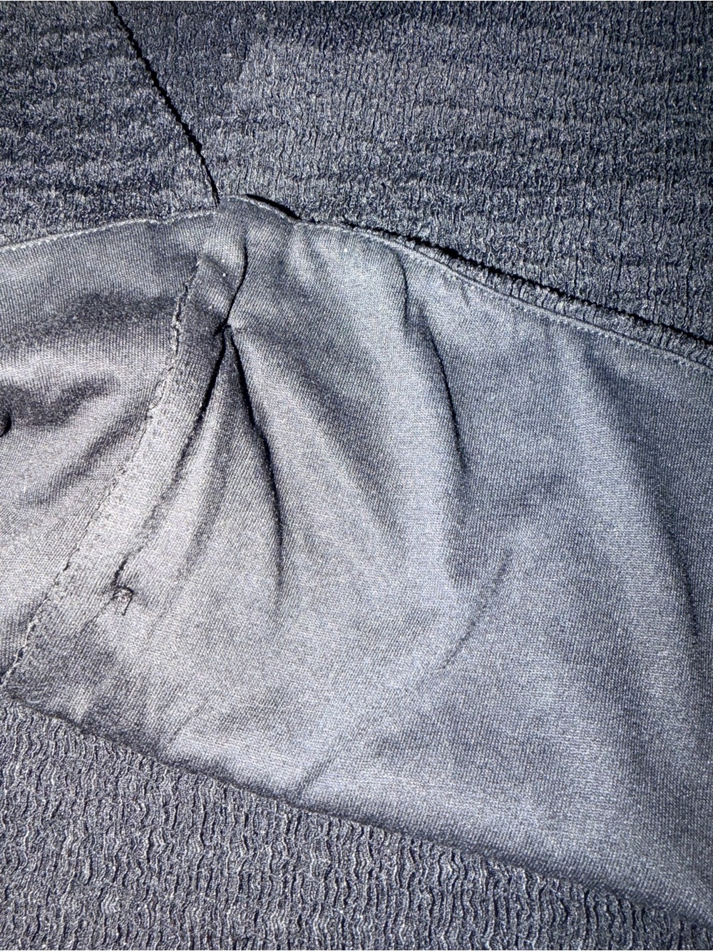 Zara Black Textured Button-Front Sleeveless V neck Vest Top - Picture 6 of 6